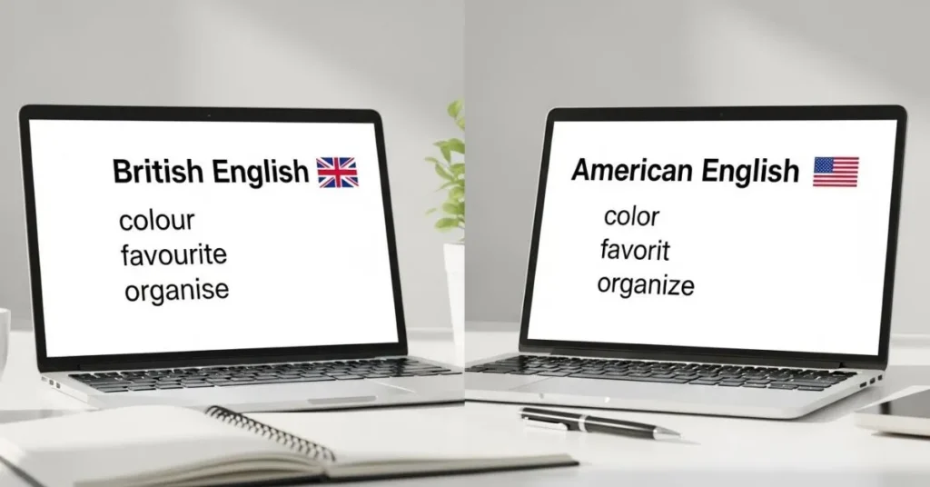 British English vs American English Spelling