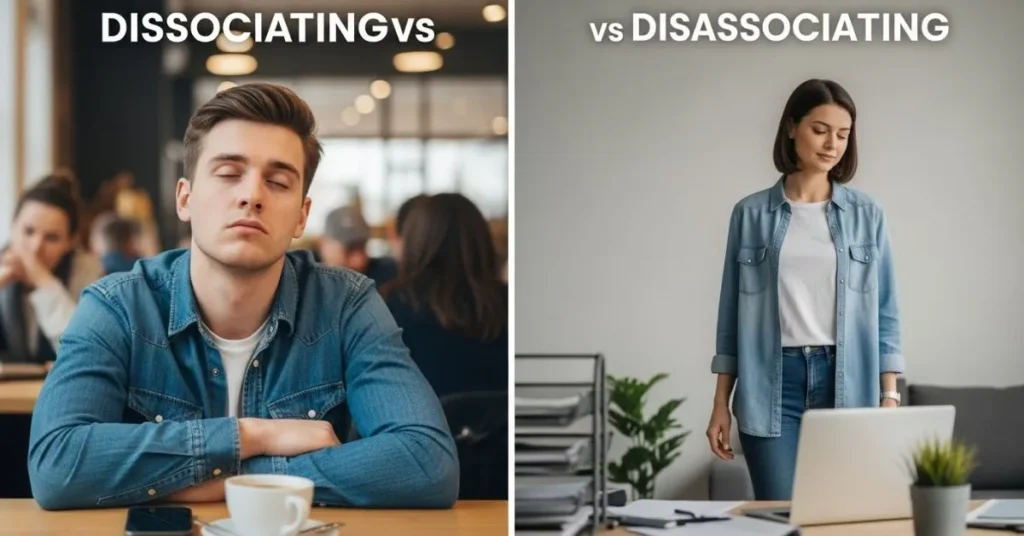 Dissociating or Disassociating