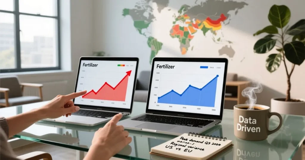 Fertiliser or Fertilizer – Google Trends & Usage Data