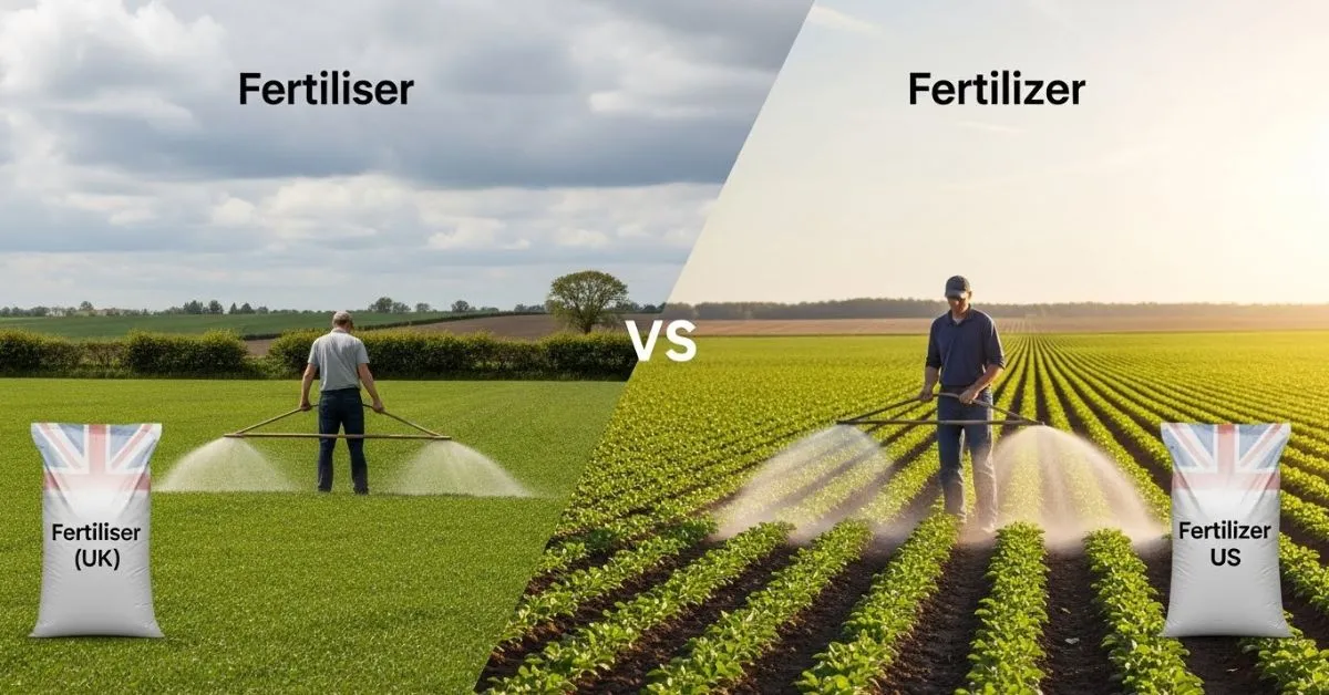 fertiliser or fertilizer