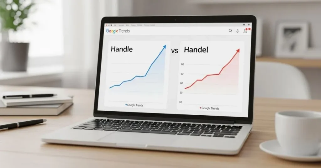 Handle or Handel – Google Trends & Usage Data