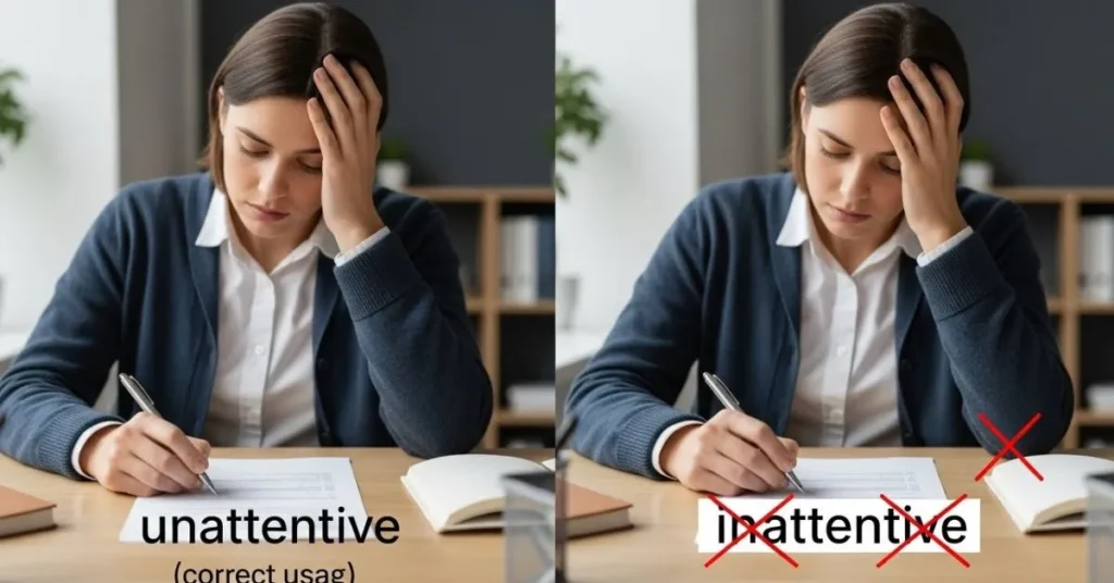Unattentive or Inattentive