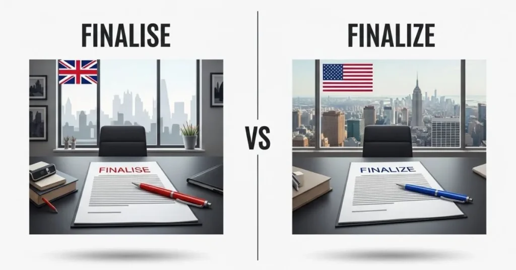 Finalise or finalize