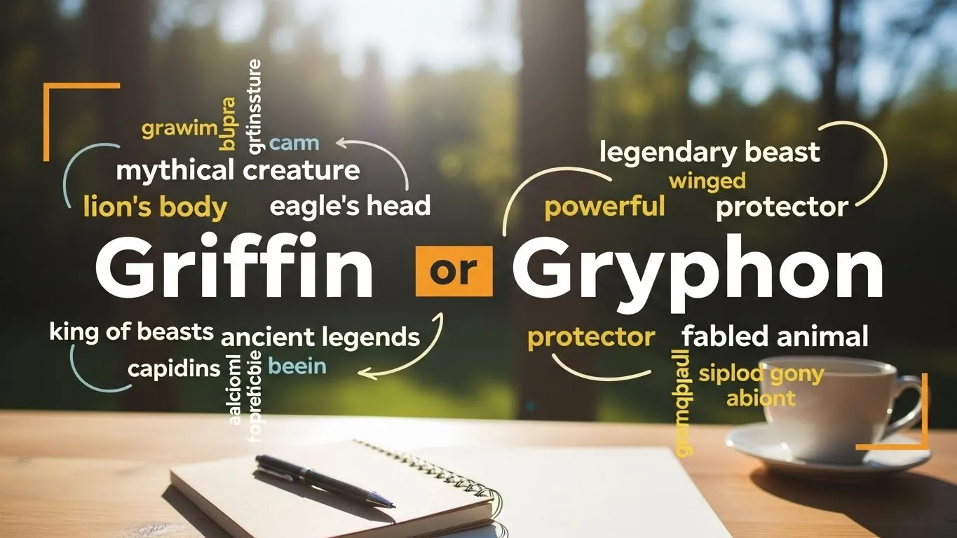 Griffin or gryphon