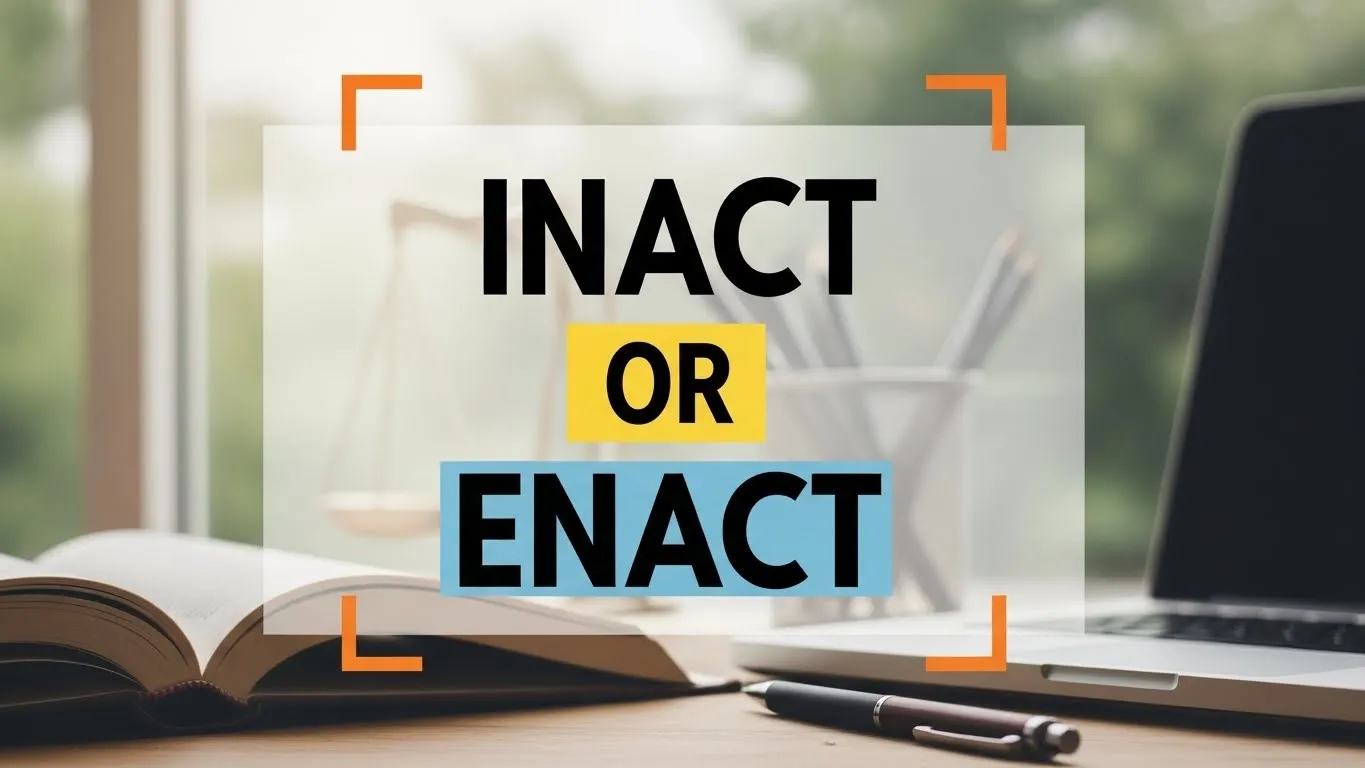 Inact or Enact