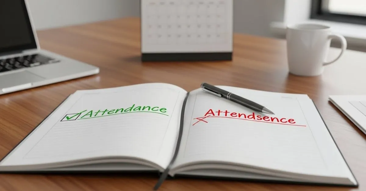 Attendance or Attendence