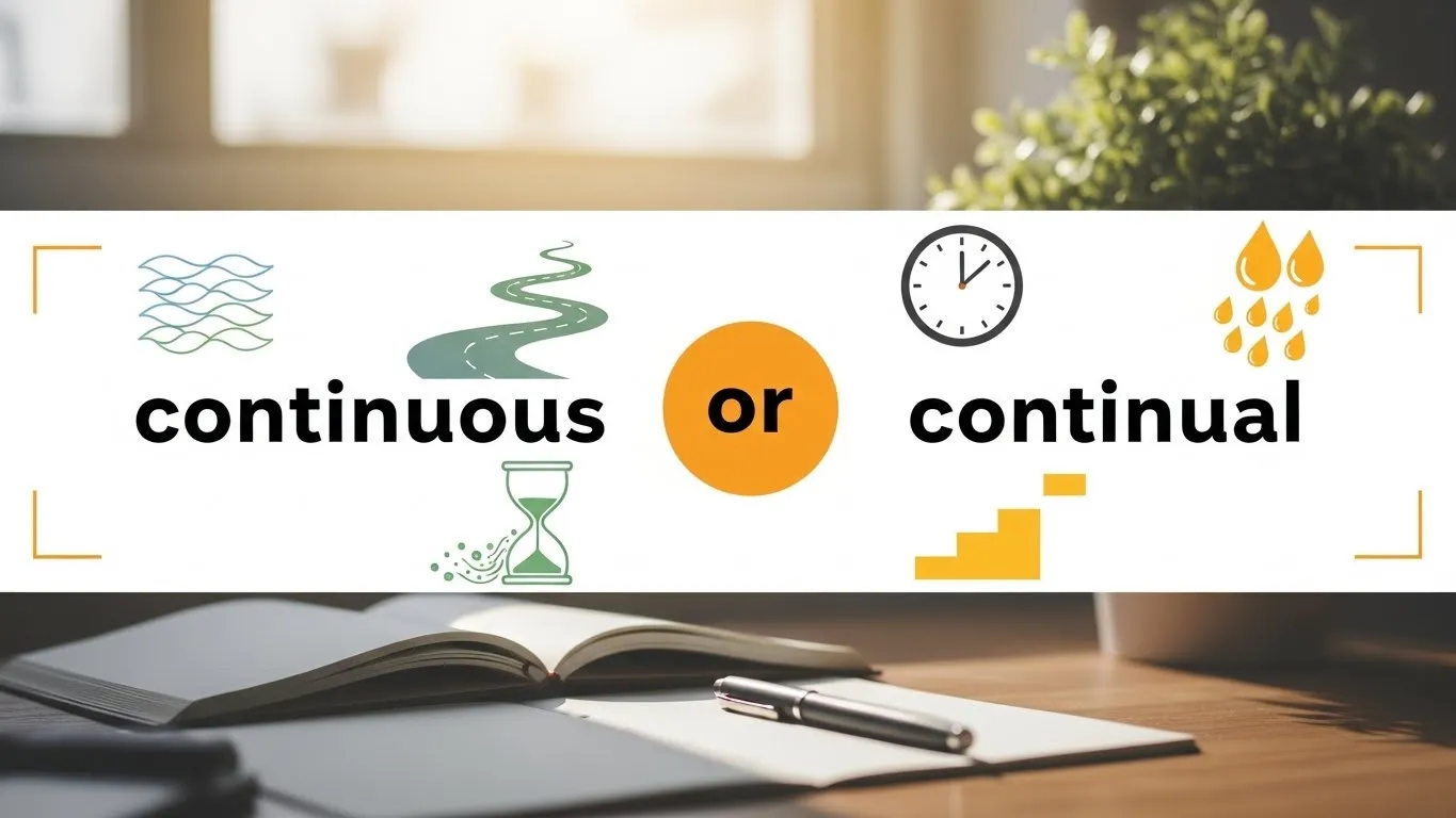 continuous or continual