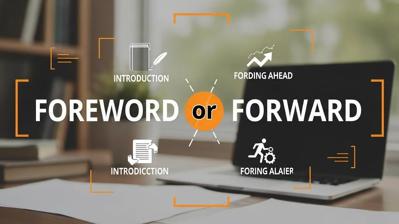 foreword or forward