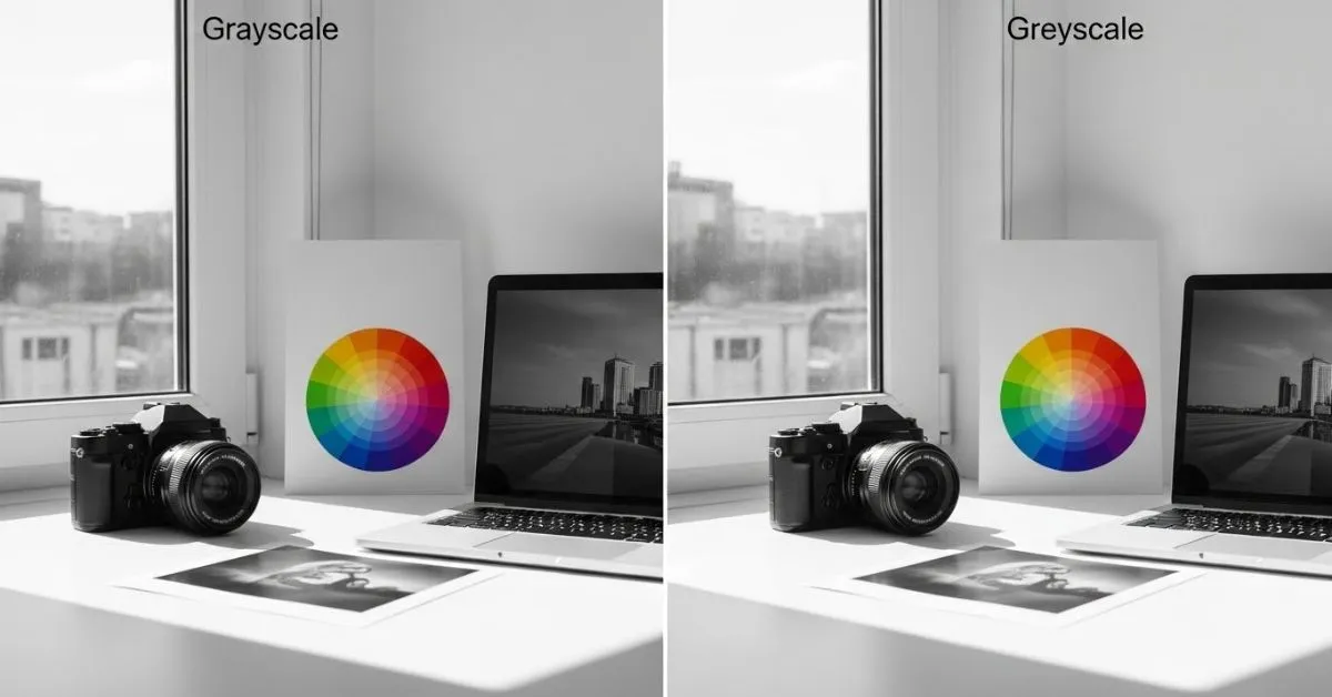 grayscale or greyscale