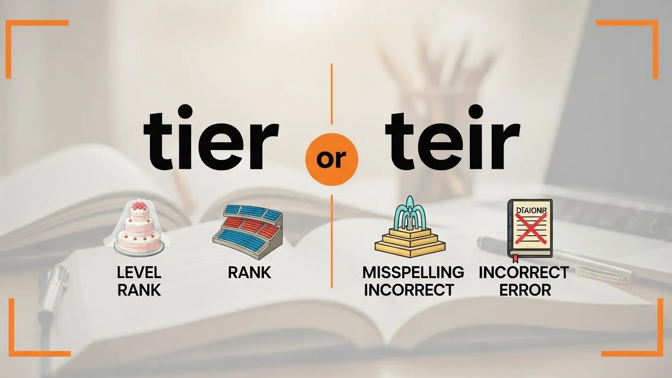 tier or teir