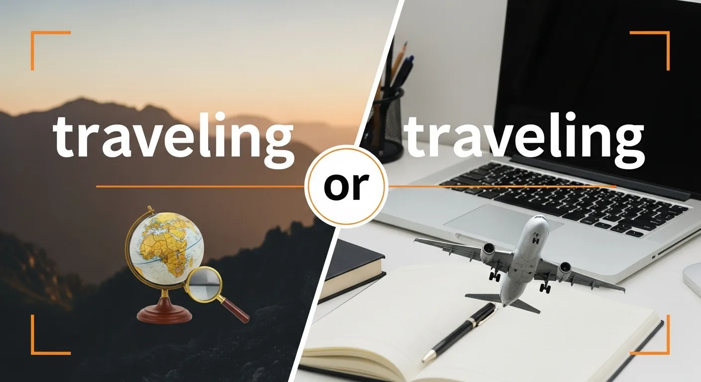 travelling or traveling
