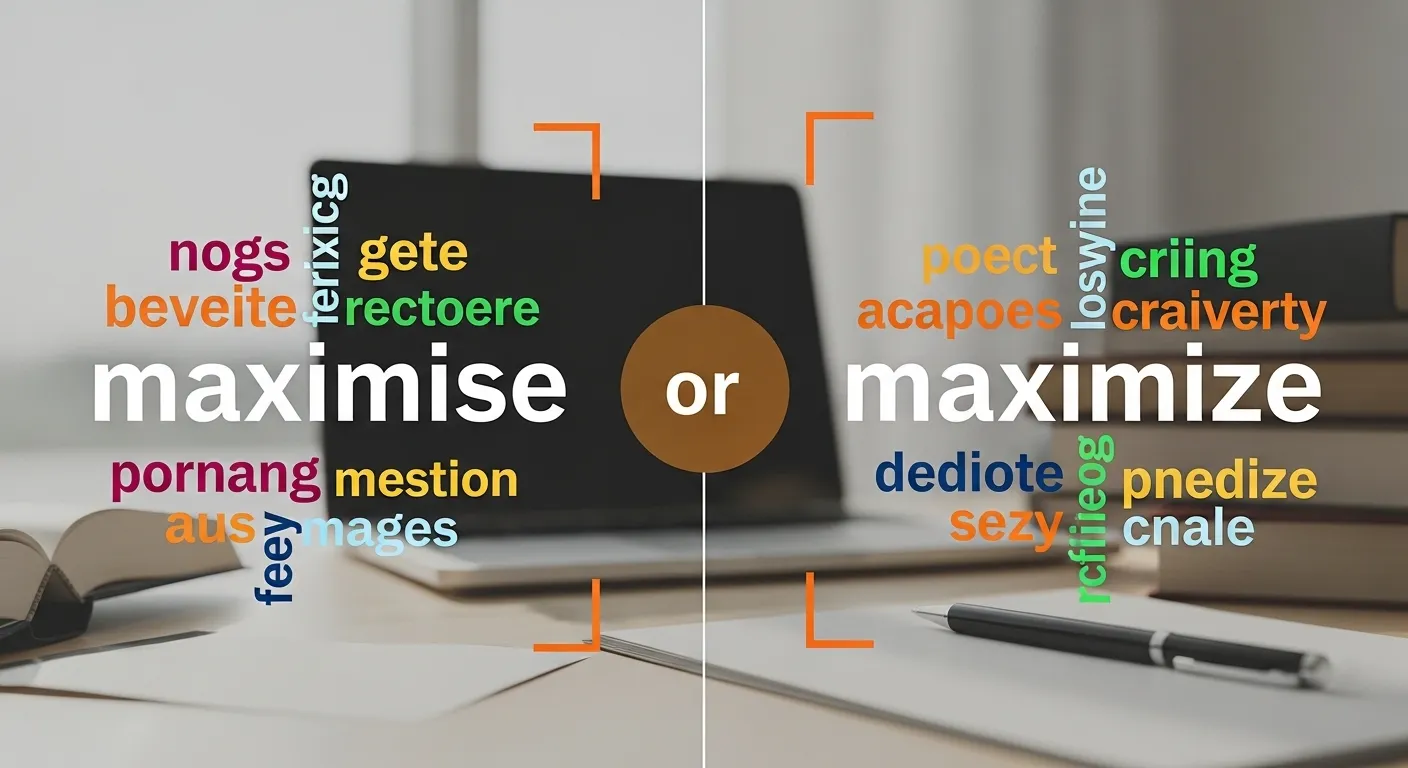 maximise or maximize