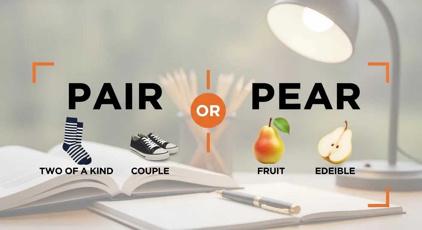 pair or pear