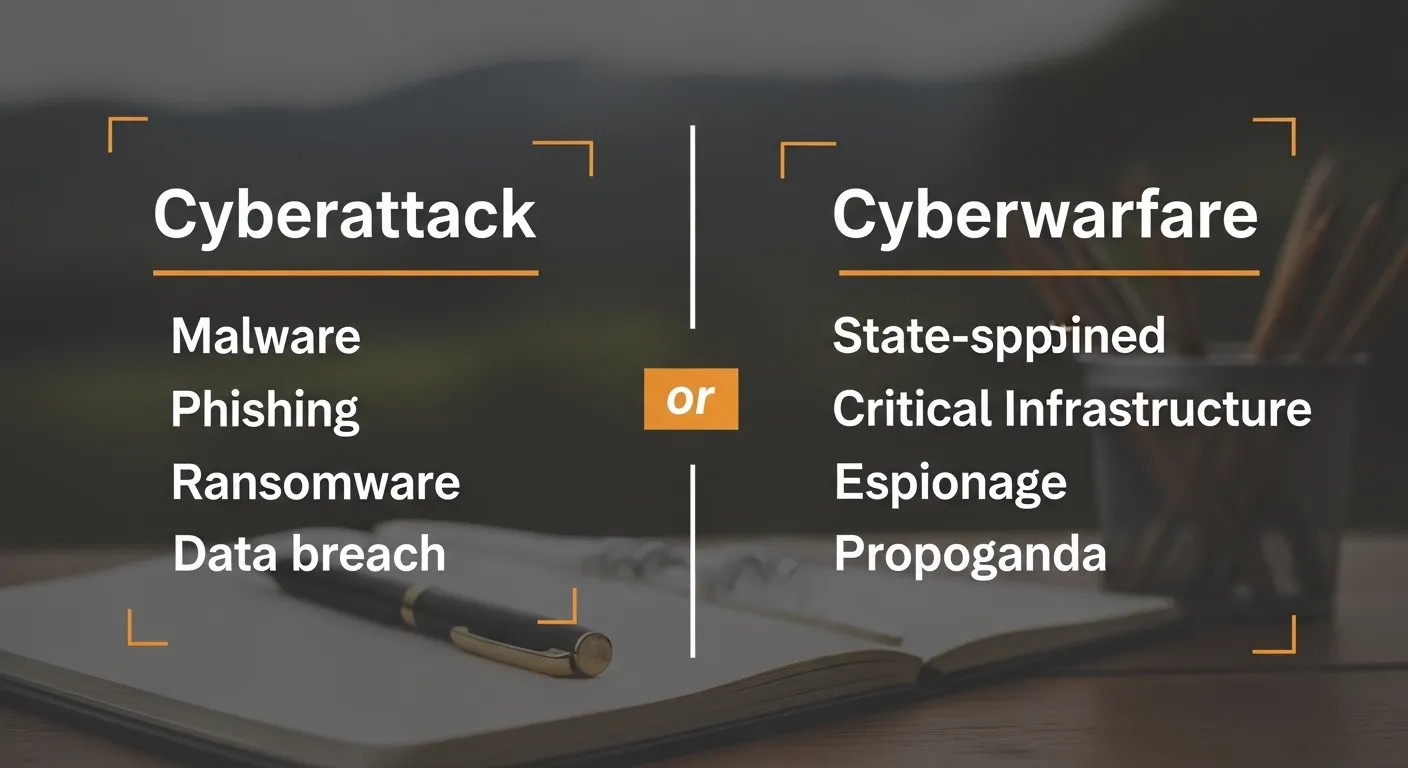 Cyberattack or Cyberwarfare