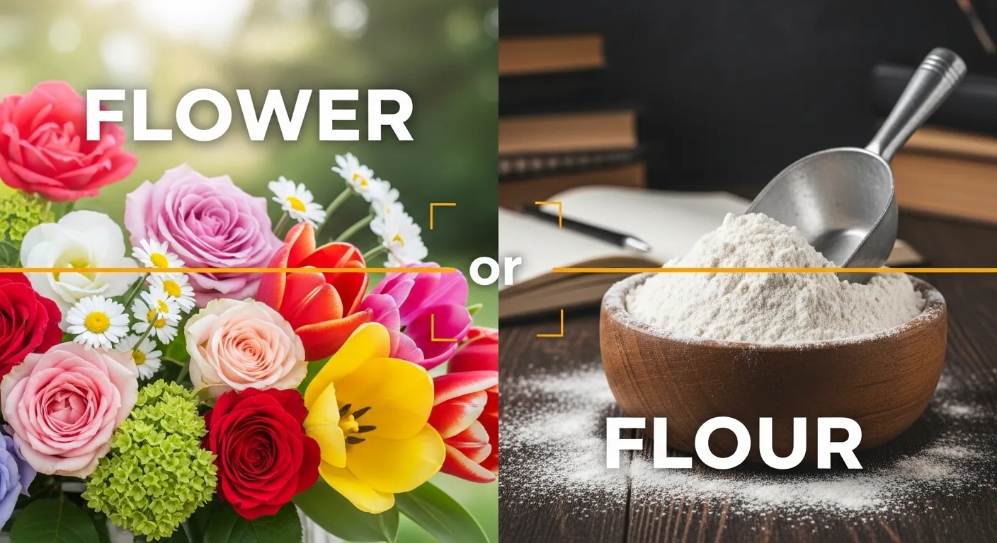 flower or flour