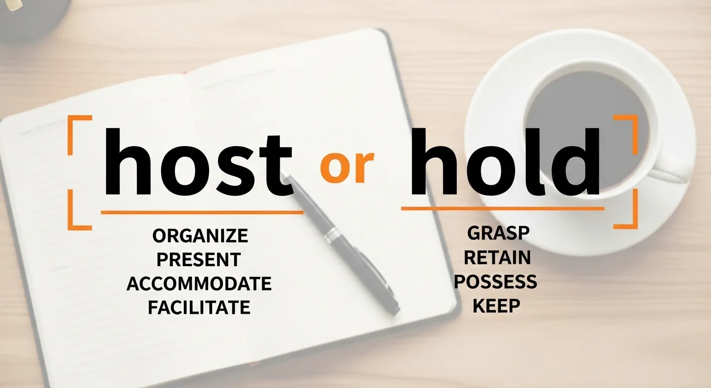 host or hold
