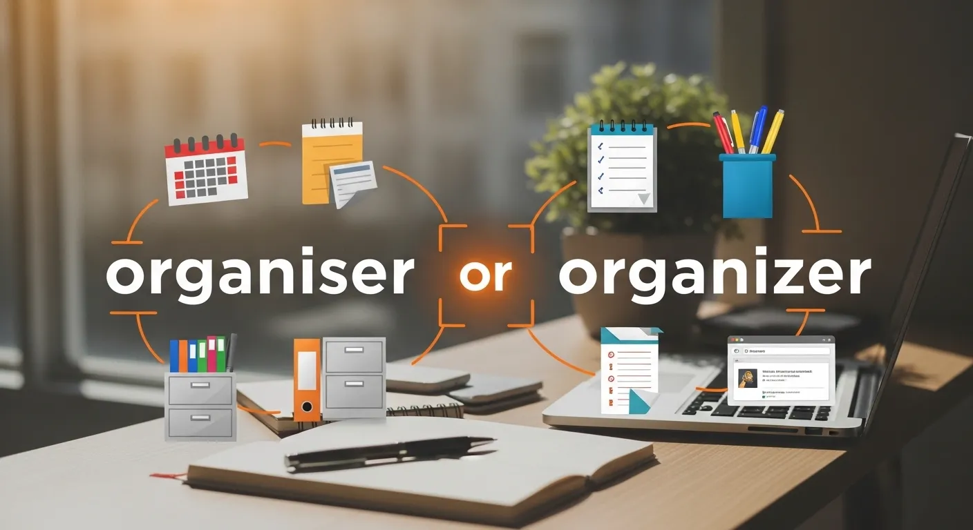 organiser or organizer