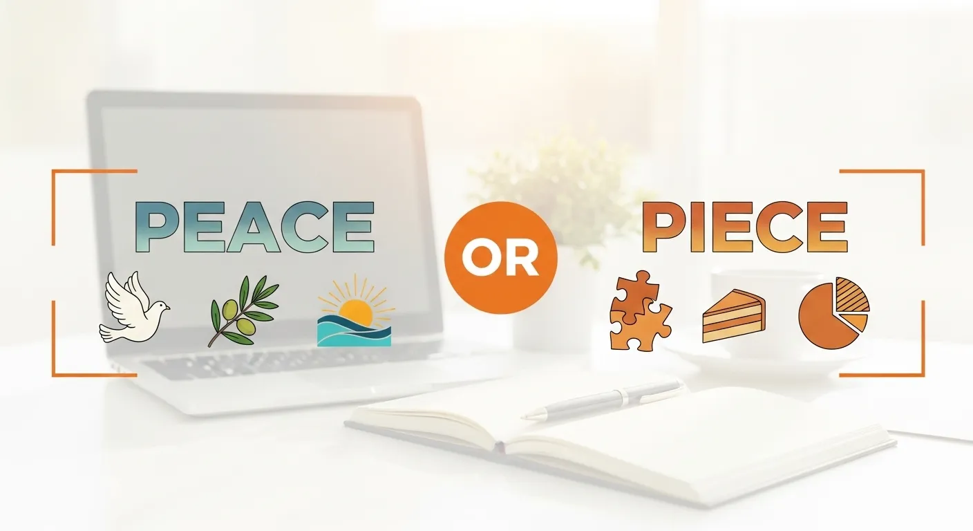 peace or piece