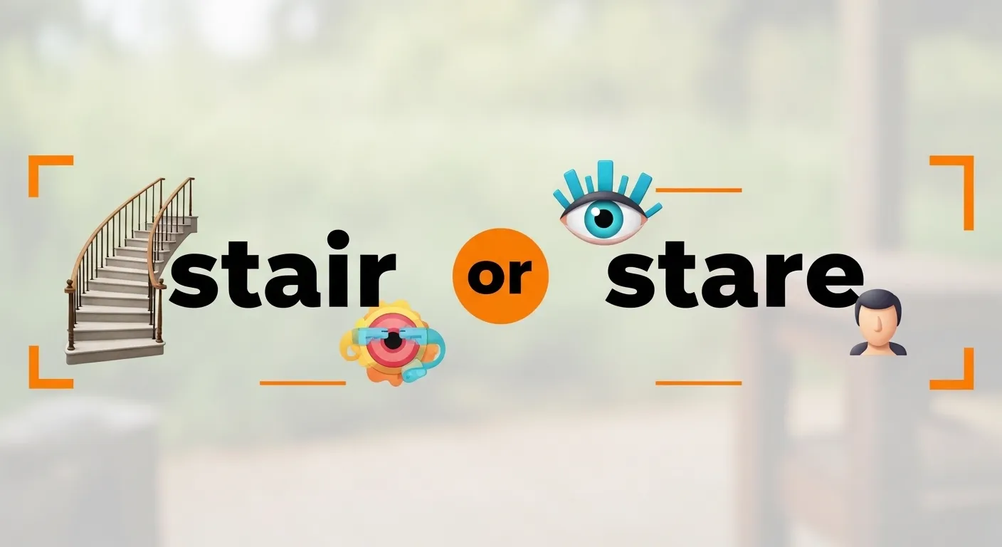 stair or stare