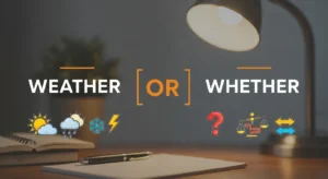 weather or whether