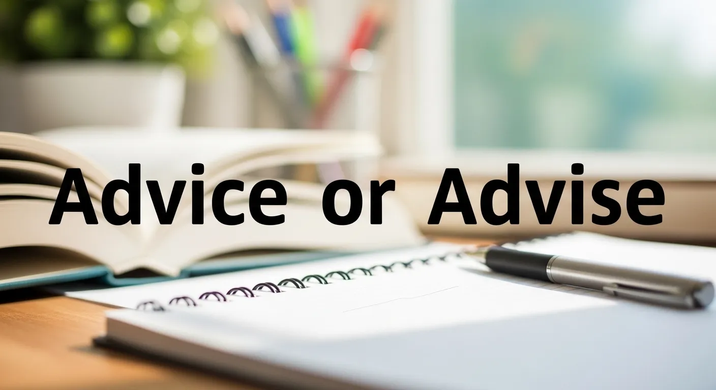 Advice or Advise