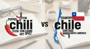 chili or chile