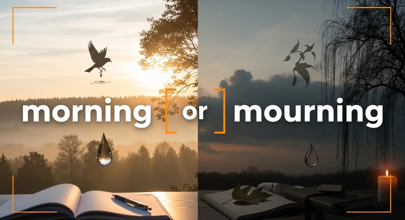 morning or mourning