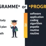 programme or program