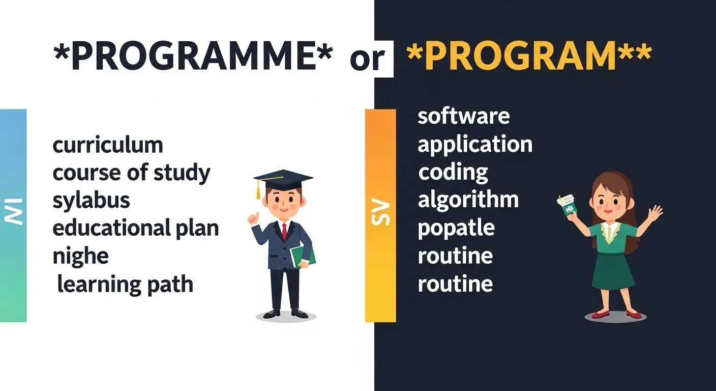 programme or program