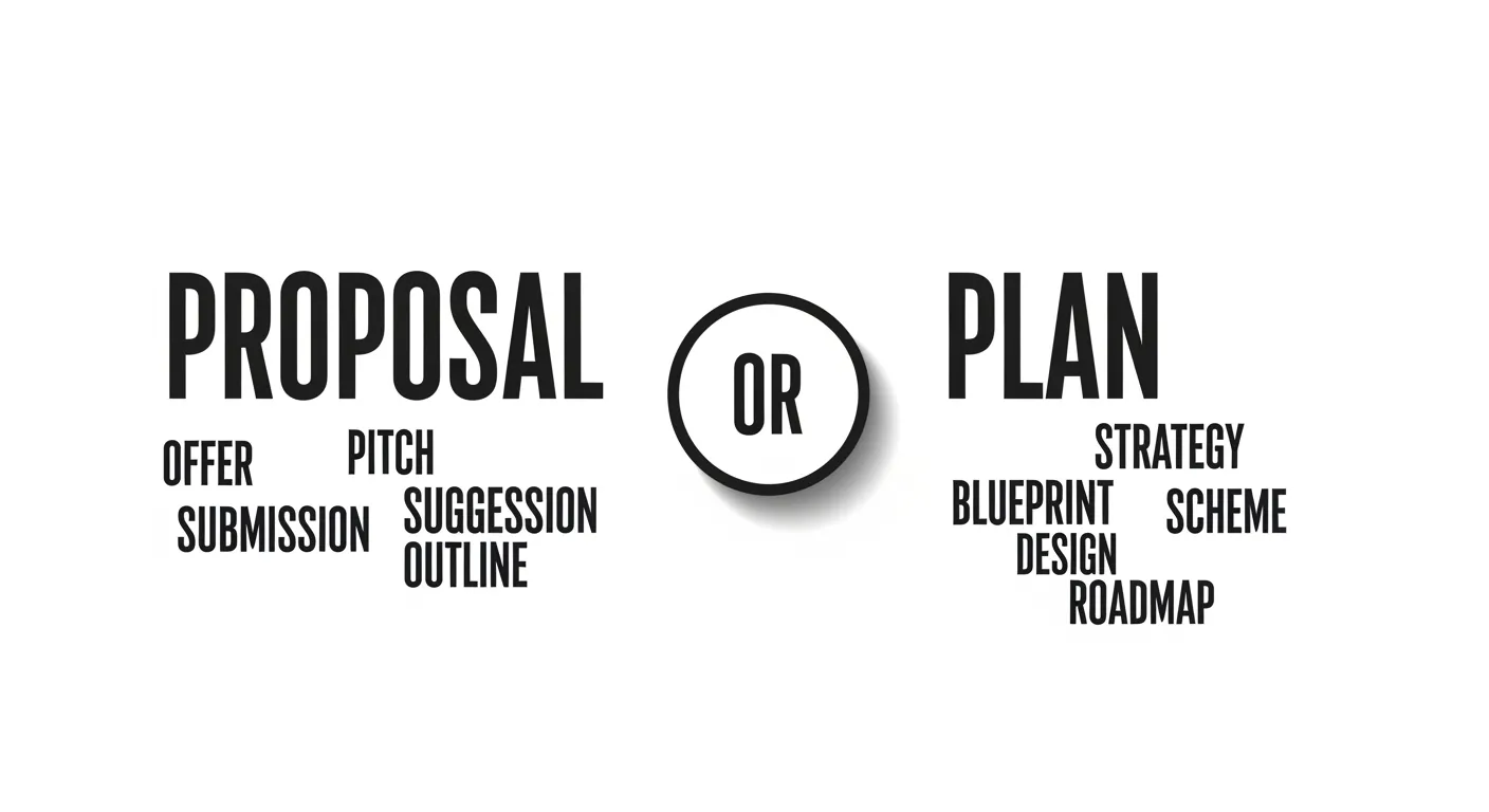 proposal or plan