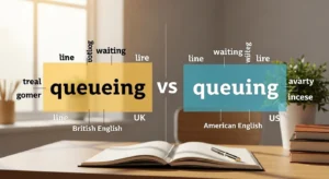 queueing or queuing