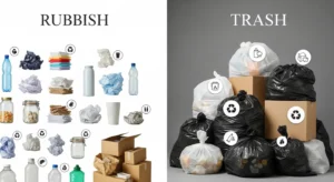 rubbish or trash