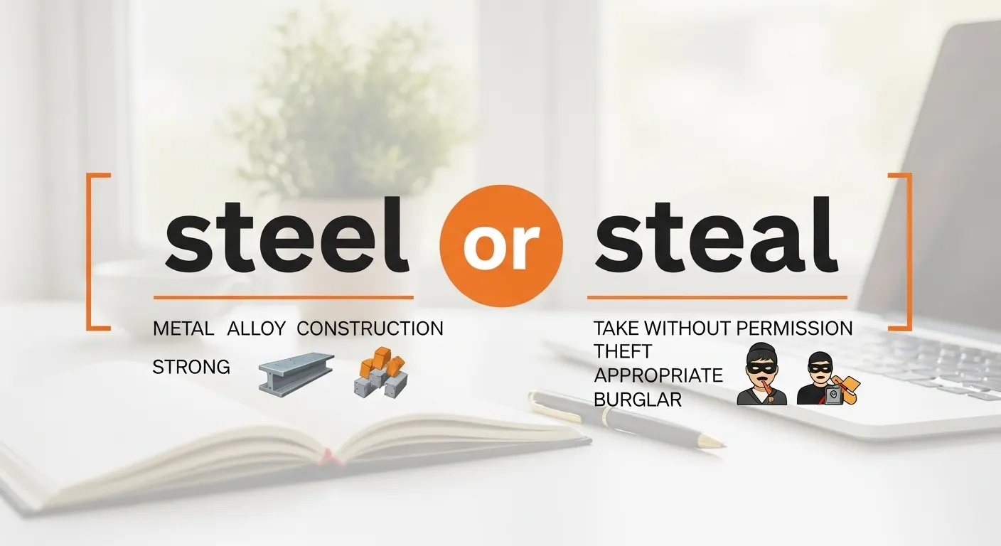 steel or steal