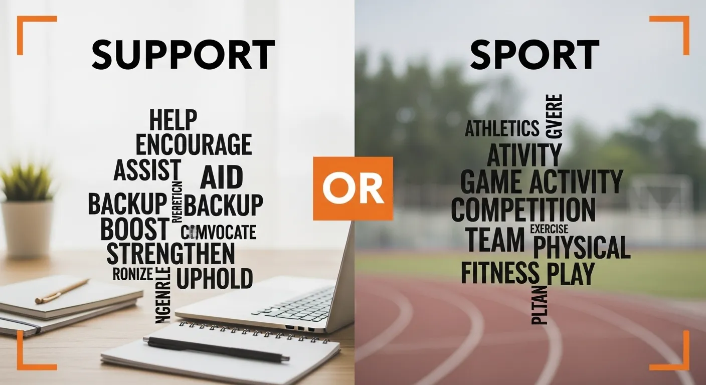 support or sport