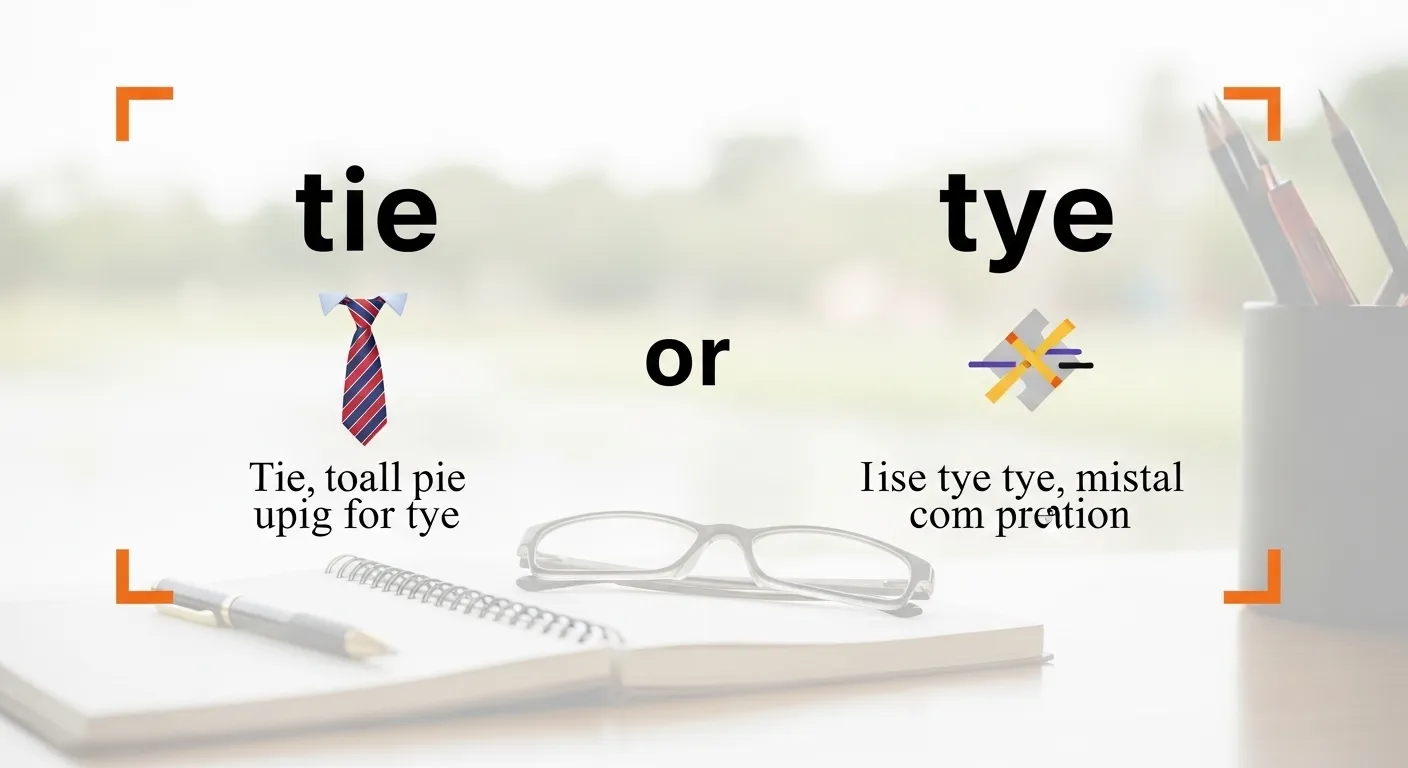 tie or tye