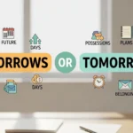 tomorrows or tomorrow's