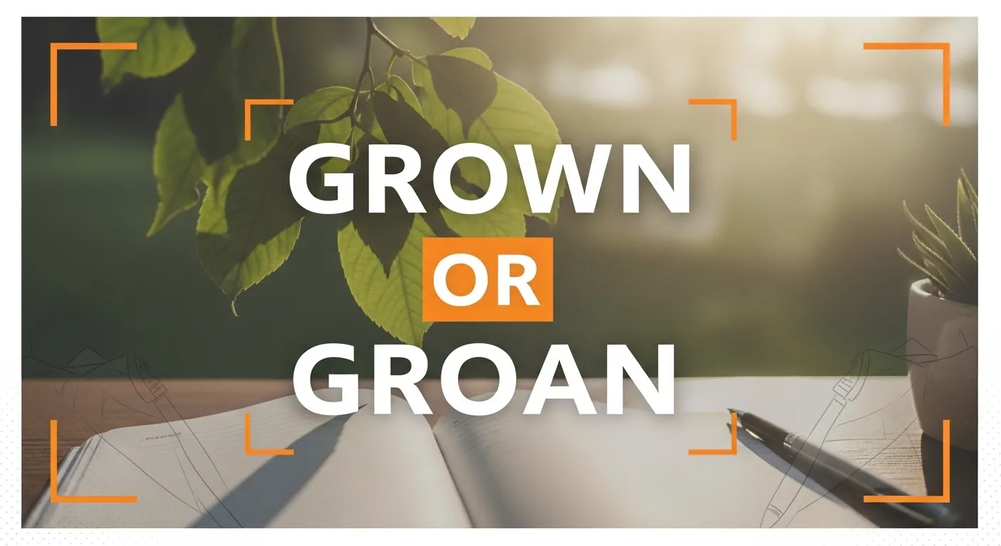 Grown or Groan