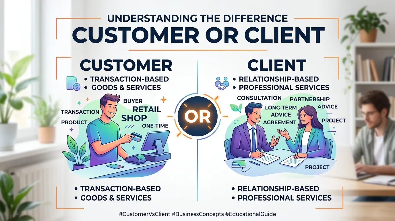 customer or client