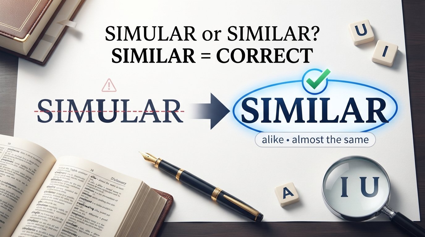 Simular or Similar