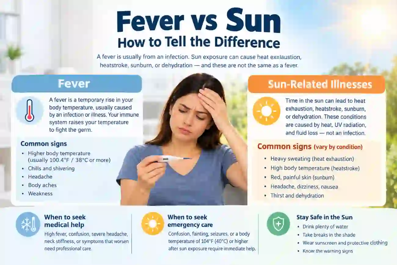 fever vs sun