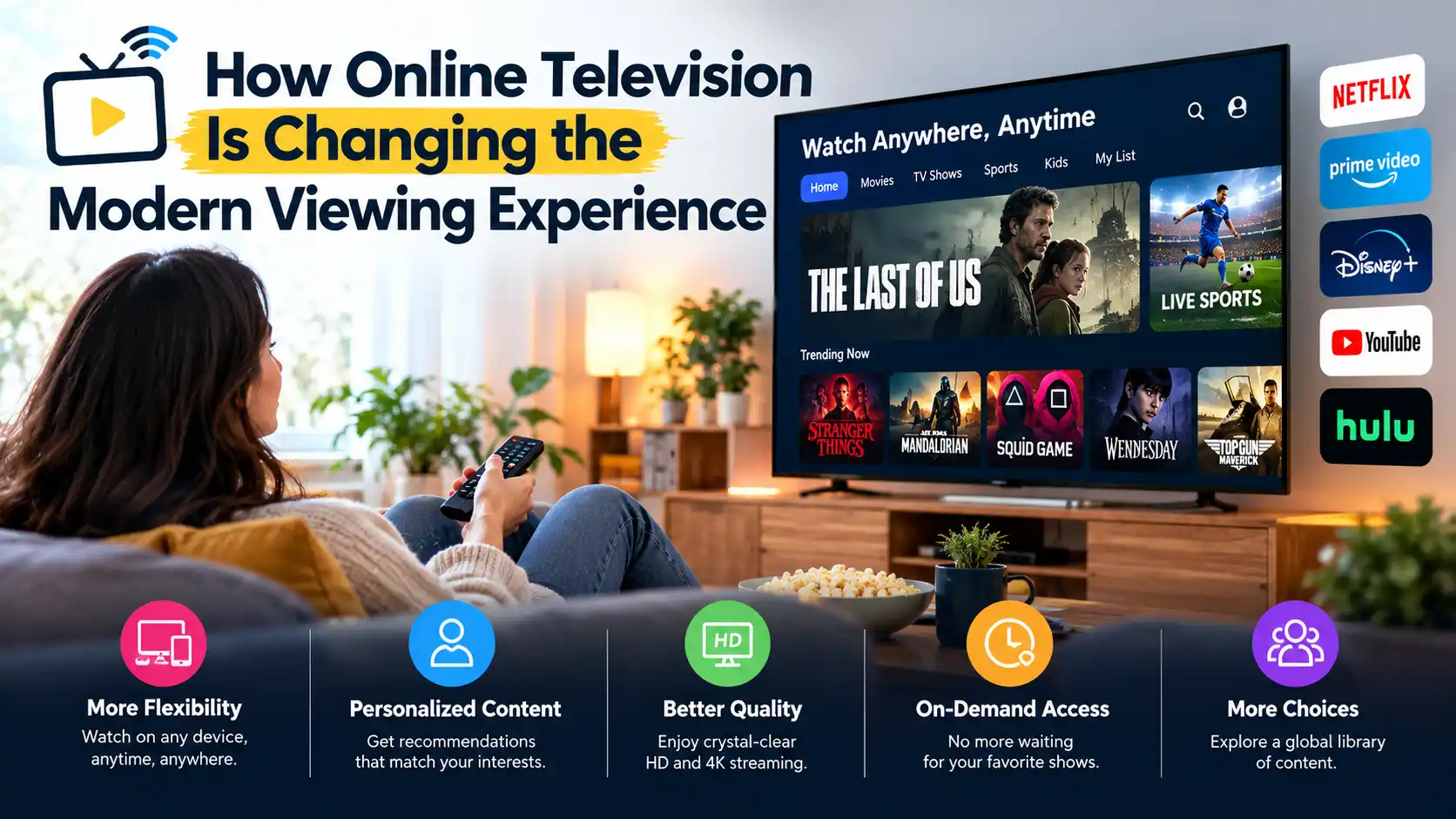 How Online Television Is Changing the Modern Viewing Experience