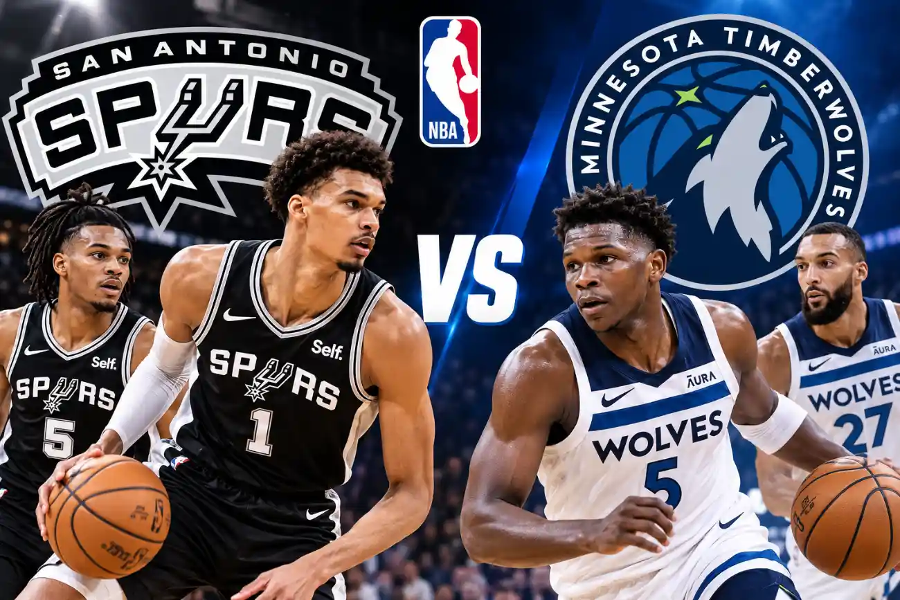 spurs vs timberwolves